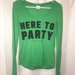 Victoria's Secret PINK shirt.